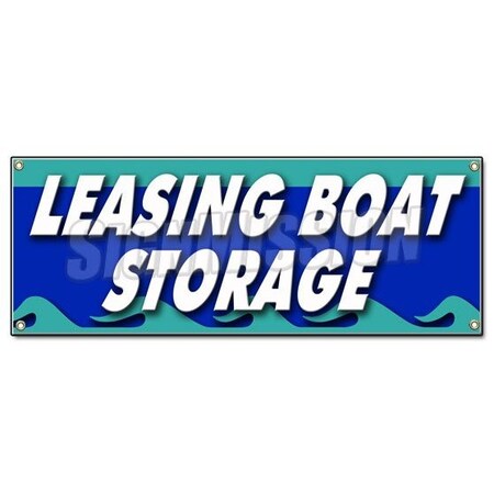 LEASING BOAT STORAGE BANNER SIGN Boatyard Marina Marine Repair Boating Sales